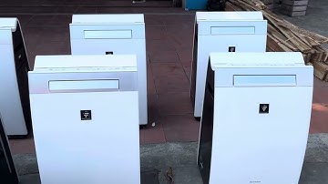 Lọc khí bù ẩm sharp vip, auto clear tự dọn vệ sinh, lọc bụi, diệt khuẩn #lockhi