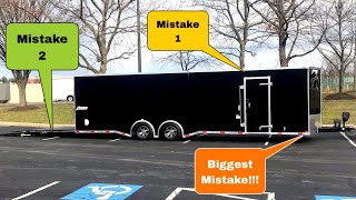 BIG Mistakes Made Ordering My Budget Race Trailer!!!