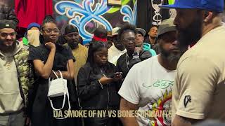 DA SMOKE OF NY VS BONES BRIGANTE || BU2D || RAP BATTLE