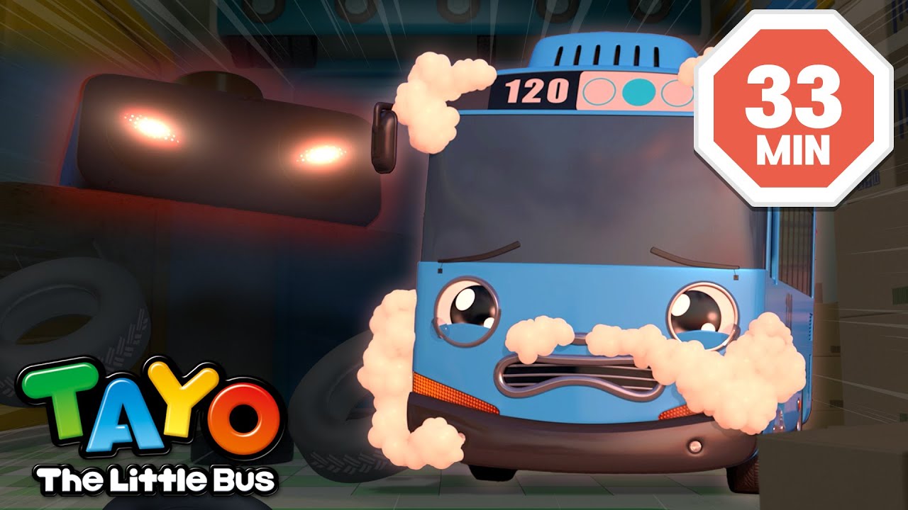 Tayo Bölümleri🎬 l Araba tehlikede! l Çizgi Film l KÜÇÜK OTOBÜS TAYO