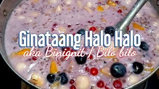 Ginataang Halo Halo / Binignit / Bilo Bilo | How to Cook | Mhan's Lutong Pinoy Recipe