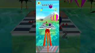 Crazy ball Running Ball 2048 Gameplay level 5 screenshot 2