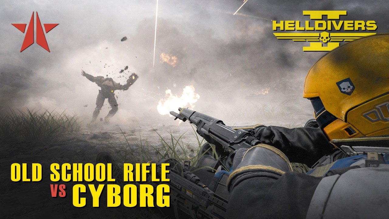 Helldivers 2 – Classic WWII Rifle vs Automatons (Cyborg) | Deathless-Full Clear | Super Helldive