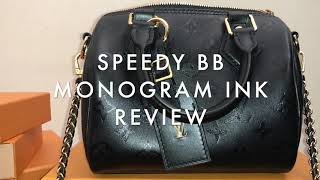 Louis Vuitton Black Monogram Ink Speedy BB