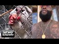 Rick ross rocking an amazing piece feeding his tigers and talking to his birds