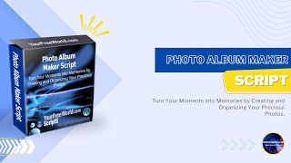 Explore The Admin Area Of The Photo Album Maker Script Demo Features