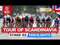 Sprint To Strömstad! | Tour Of Scandinavia 2022 Stage 2 Highlights