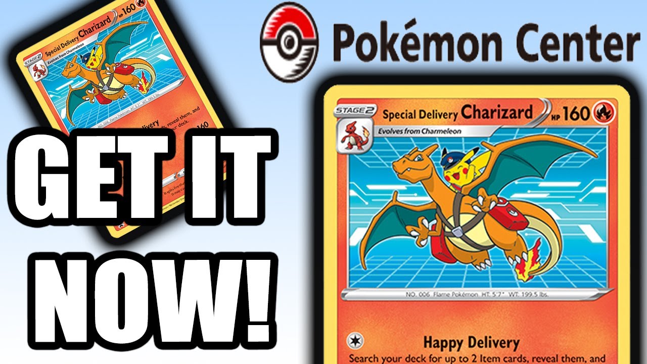 codes for special delivery charizard are starting to... How to get Special Delivery Charizard - YouTube