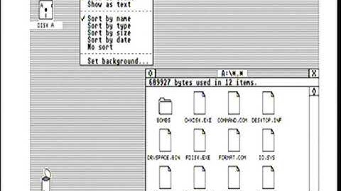 Amiga - EmuTOS - initial examination