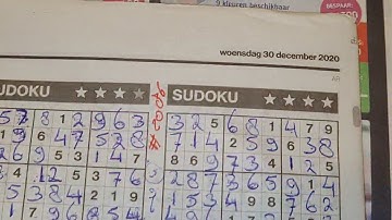 (#2087) Wednesday Binary01  Sudoku puzzle. Bonus Extra edition. 12-30-2020 Extra part 3 of 4