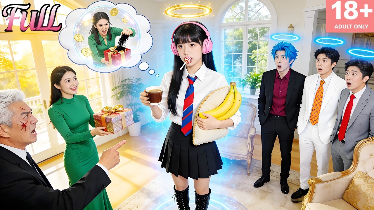 【一口氣看完】🎀穿成被父亲赶出家门的真千金，不料下一秒京圈大佬裁聽到了她的心聲，揭穿假千金的邪惡陰謀，大佬也愛上她，成為大佬一家的小團寵！