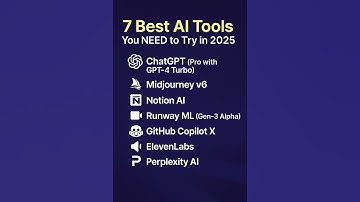 Best AI Tools You NEED to Try in 2025