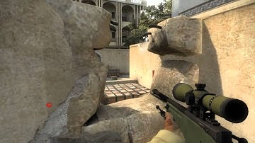 CS:GO - AWP 1v4 clutch - de_dust2 B retake