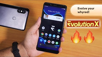 Official EvolutionX V4.4 On Redmi Note 5 Pro || This is LIT 🔥