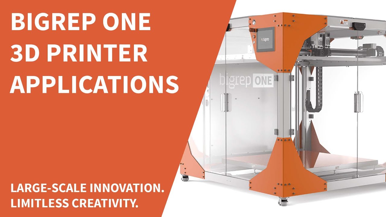 ONE 3D Printer Applications - YouTube