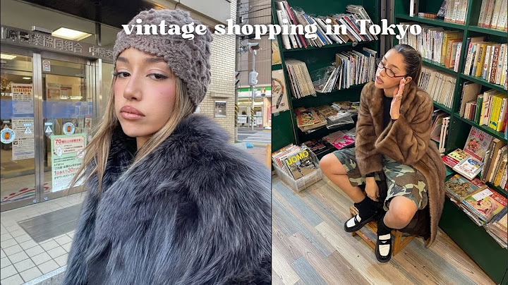 ON DÉCOUVRE UN QUARTIER VINTAGE A TOKYO  🇯🇵
