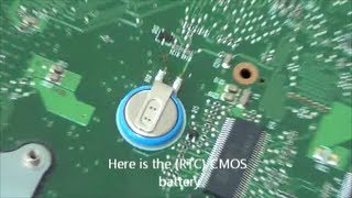 How to Disassemble Toshiba Satellite A200 Laptop and Locate CMOS Battery