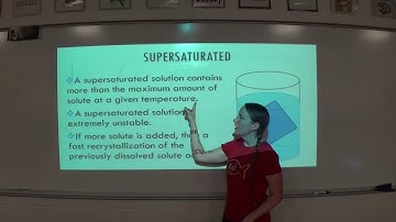 Honors Chemistry Section 16.1 Lesson Video