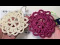 かぎ針50.編みながら最終段でつなぐ方法　モチーフ繋ぎ2021年6月9日
