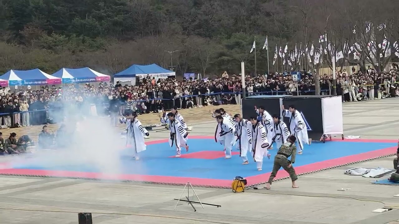 삼일절 독립기념관 육군태권도시범단 (구독과 좋아요 눌러주세요)
