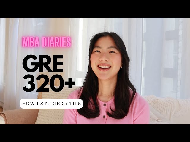 How to study for the GRE for 320 + score | Online experience, study schedule, working full-time class=