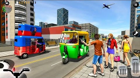Modern Tuk Tuk Auto Rickshaw Driving Games - Tuk Tuk Driving Simulator#1 - Android Ios Gameplay