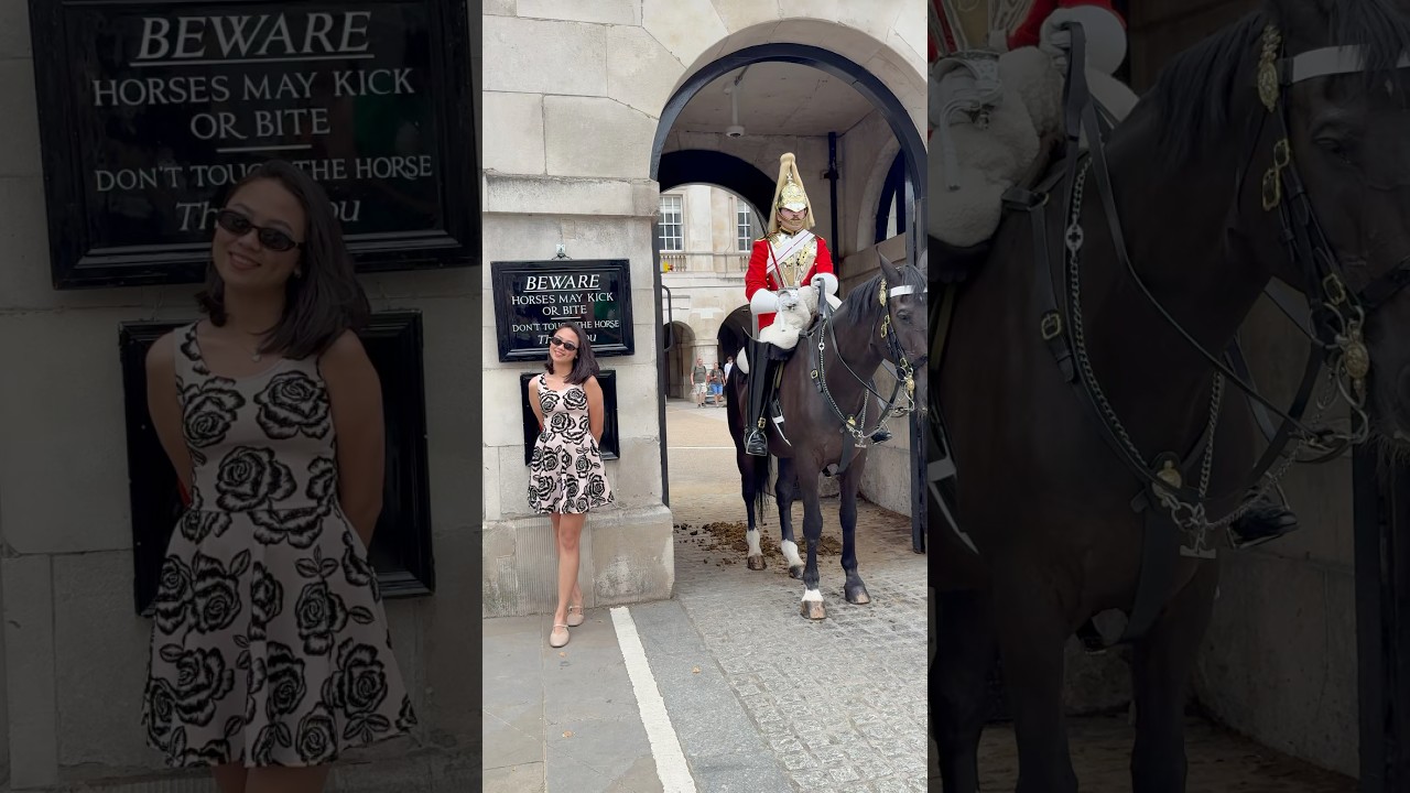 Enjoy the moment with the Royal Guards 