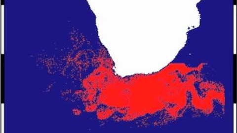 Agulhas leakage in a fine-res model