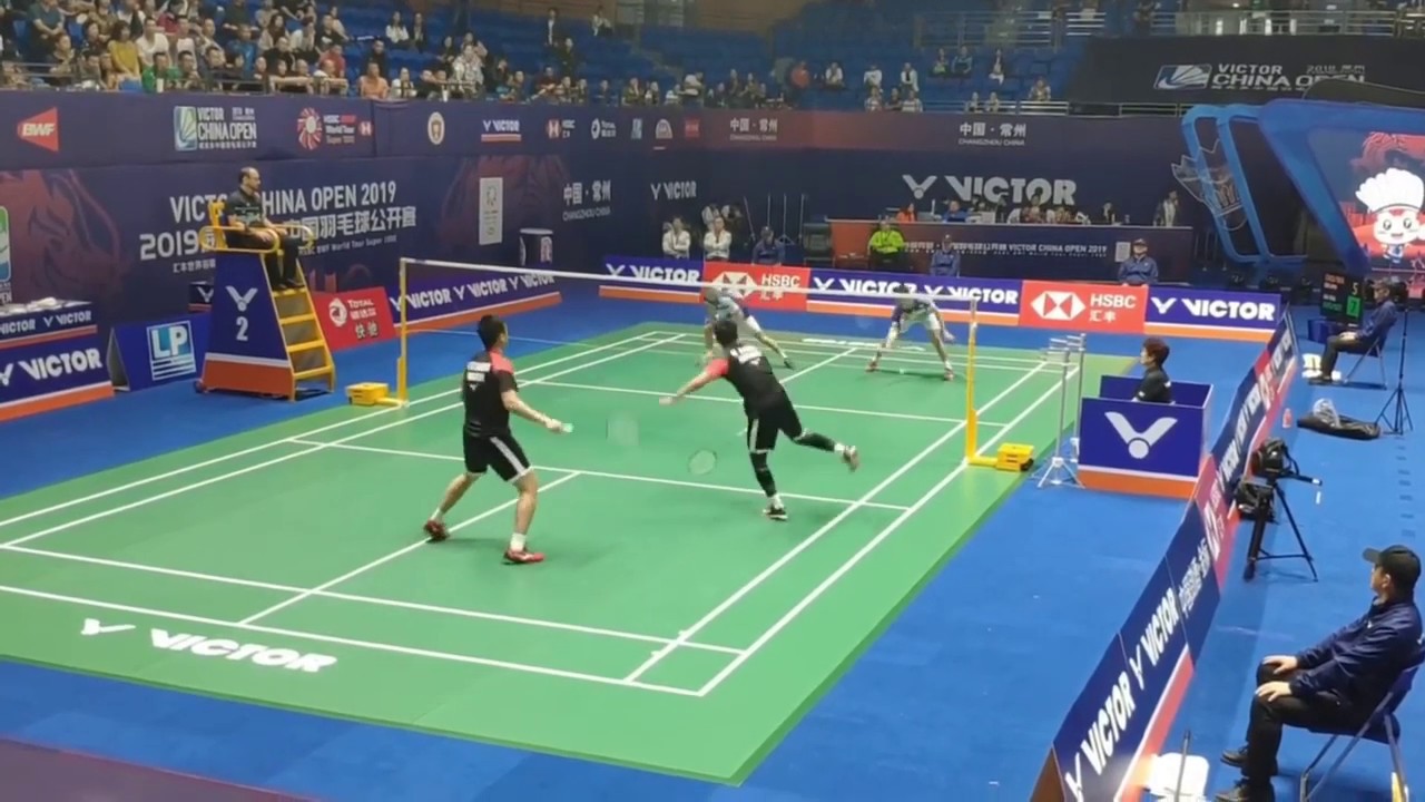 Hendra SETIAWAN dan Mohammad Ahsan Badminton Skill - YouTube