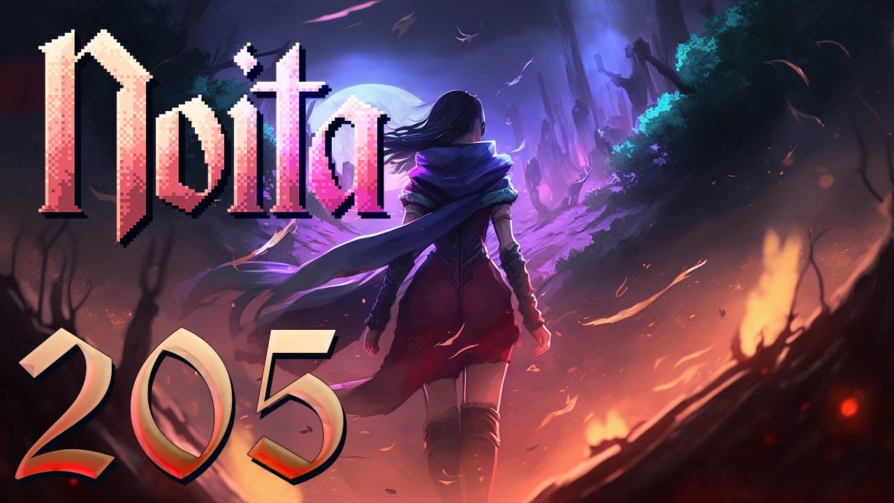 Ghosts and Dragons and a FRIEND! Let's Play Noita Ep 205