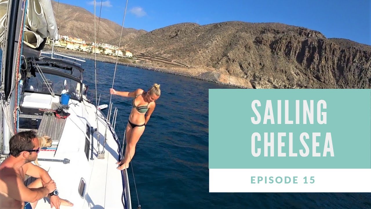 Ep 15  |  Sailing Chelsea  |  Faye 'dives' off of the boat!