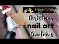 CHRISTMAS NAIL ART - GLITTER SWATCHES || MAGPIE BEAUTY