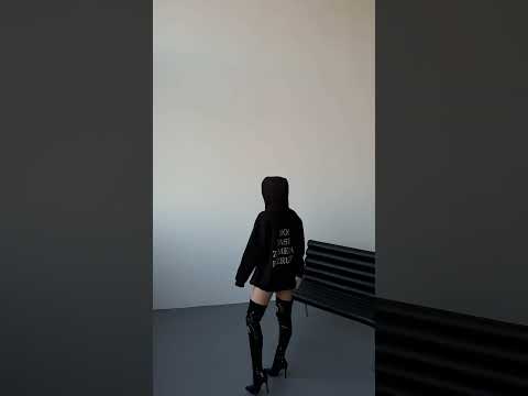 Вільне худі чудової посадки з капюшоном на тринитка на флісі розміри норма, видео 1