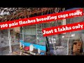 finches Breading cage setup ready/100pair finches seperate cage ready/just 2 lakhs only