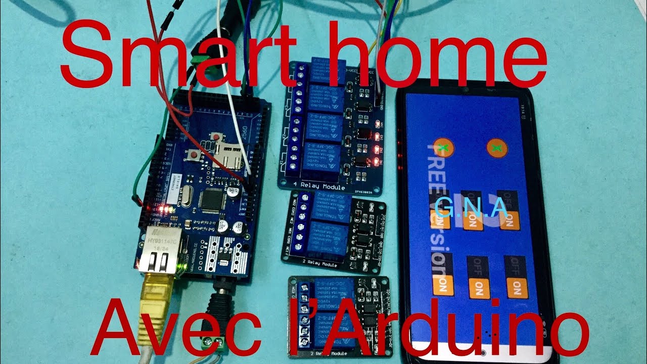 smart home , la domotique avec une carte Arduino a prix
