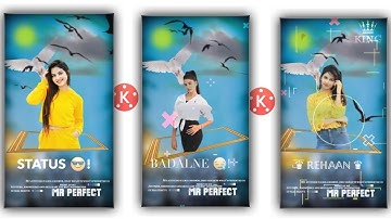 Attitude status editing 🔥 | kinemaster video editing | status editing 2020 | स्टेटस कैसे बनाए