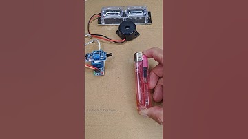 New fire alarm 🚨 project for home | #dcmotor #tech #youtubeshorts #firealarmproject