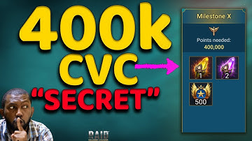 How to Magically Get 400,000 CVC Points As F2P without Breaking Sweat | Raid: Shadow Legends