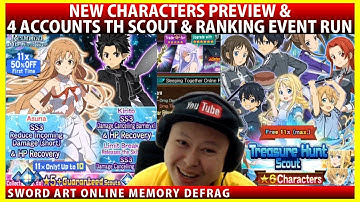 New Characters Preview & 4 Accounts TH Scout & Sleeping Together Online Part 1 (SAOMD)