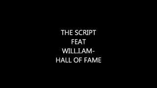 The Script feat Will.i.am  -  Hall of Fame