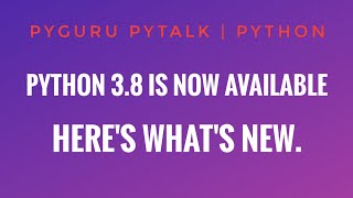 Famous pyTalk 12 | Python 3.8 : New cool features available | #pyGuru Net Worth