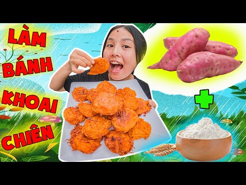 Video Khi Mẹ Vắng Nhà - Làm Bánh Khoai Ngày Mưa Bão ❤ KN... - youtube