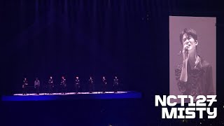 [4K] 231119 엔시티127 the unity 첫막콘 | 소나기 Misty '체조3층시야 | NCT127 @NCT127