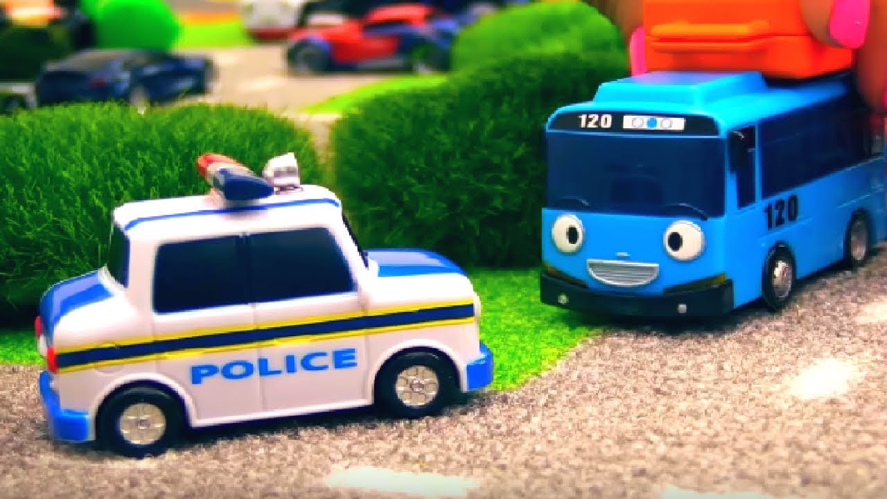 toy police cars on youtube