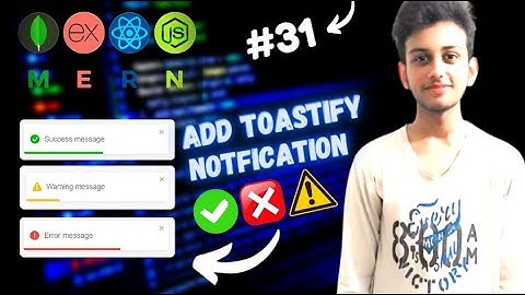 MERN STACK E-Commerce Website Tutorial #31 🔥 Add Toastify In React.js || React-Toastify