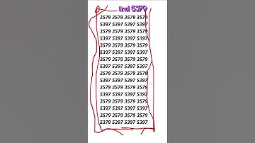 IQ test 5379 #s #short #maths #mathstricks #mathematics #education #puzzle #mathpuzzle #iqtest #quiz