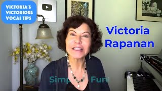 Healthy Vocal Technique - VICTORIA'S VICTORIOUS VOCAL TIPS!