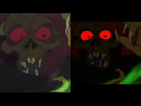 The Black Cauldron Horned King Death Full and Widescreen