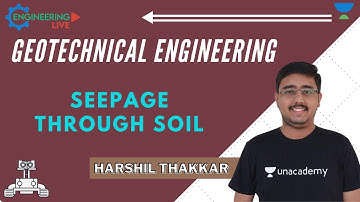 Seepage Through Soil Part 1 | Soil Hydraulics | Geotechnical Engineering | GATE/ESE 2021