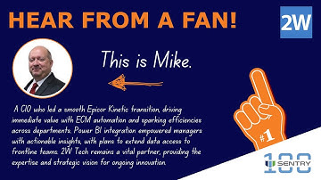 Hear from a fan! Sentry Equipment